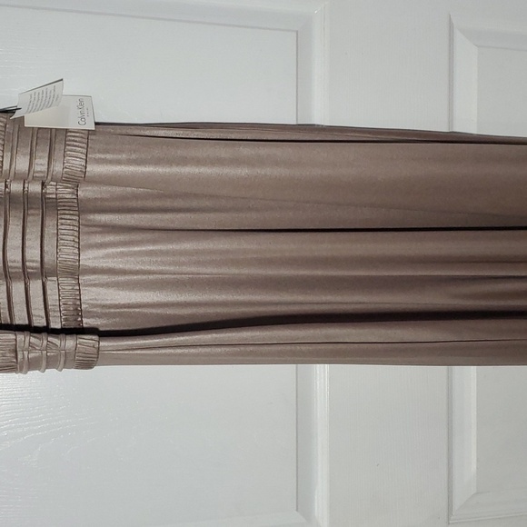 NEW Calvin Klein Wedding Party Mother of Bride Maxi Dress Size 14 - Picture 7 of 16